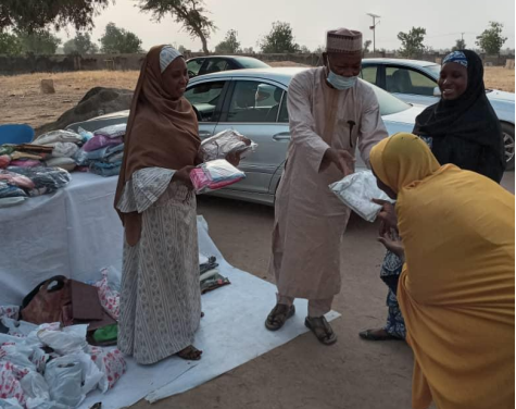 Disbursement of Clothes